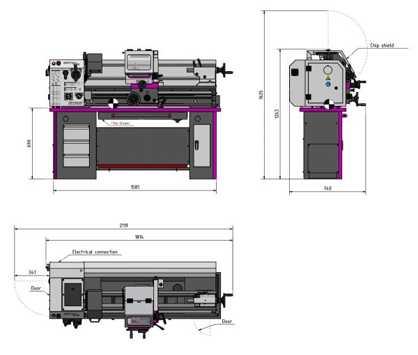 Soustruh OPTIturn TM 3310V 3