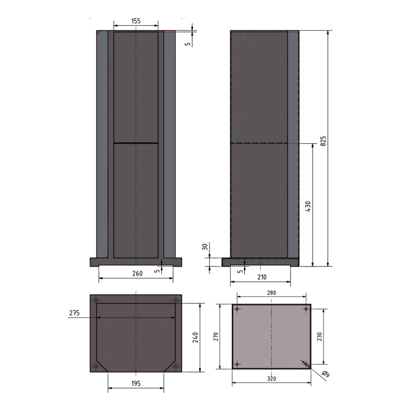 Podstavec pro brusky GU 3 1
