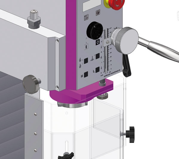 Vrtačko-frézka OPTImill MH 35 G 2