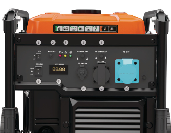 Invertorová elektrocentrála PG-I 65 SE 5