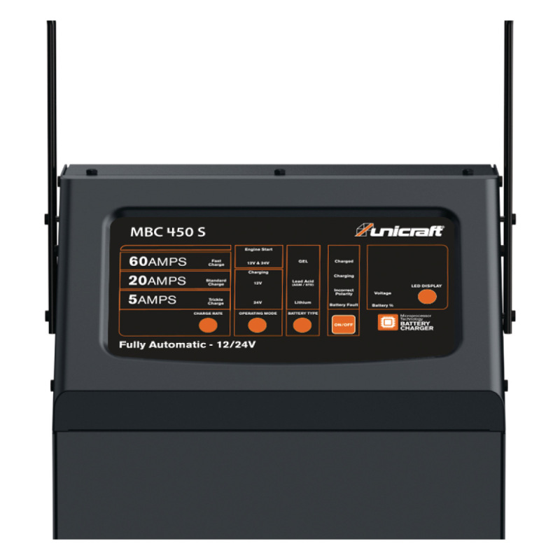 Nabíječka/startér autobaterií MBC 450 1