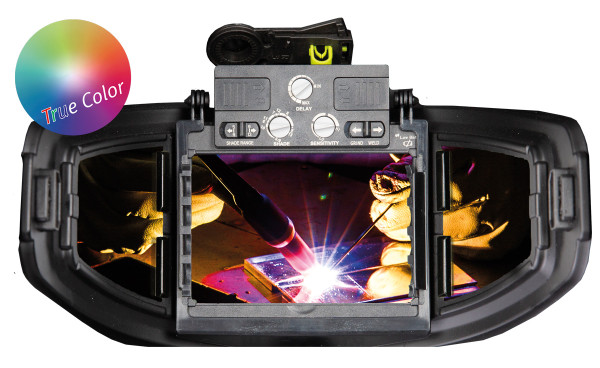 Samostmívací svařovací kukla VarioProtect PANORAMA -W-R-TC 4