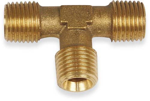 T-kus s vnějším závitem 1/2" AG