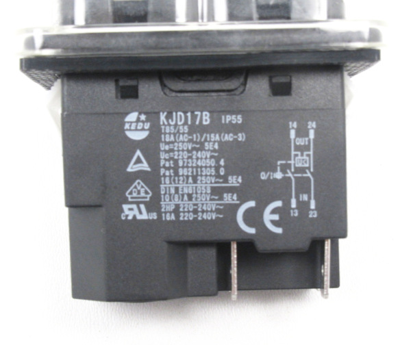 Vypínač pro brusky GU 15, GU 18, GU 20 (230V) 2