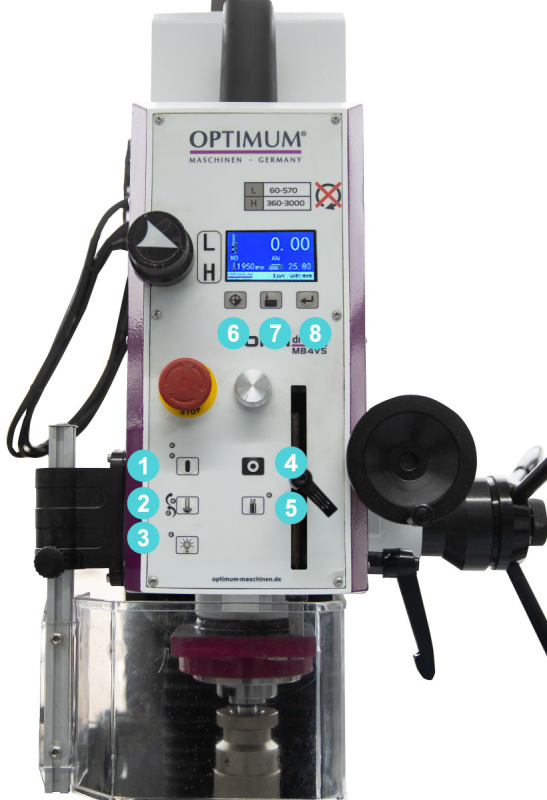 Vrtačko-frézka OPTImill MB 4 SVD 2