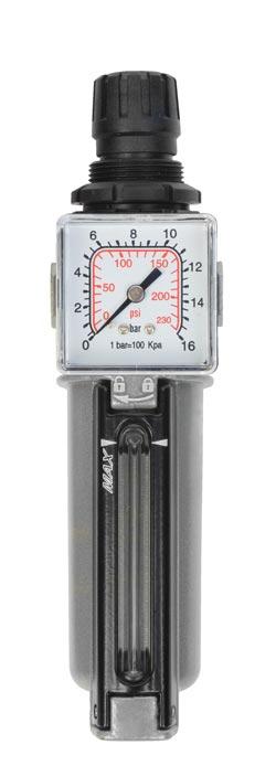 Regulátor tlaku s filtrem 1/4", 14 bar