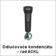 Odlučovače kondenzátu - rad ACKL