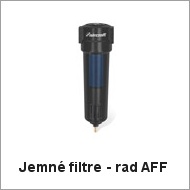 Jemné filtre - rad AFF
